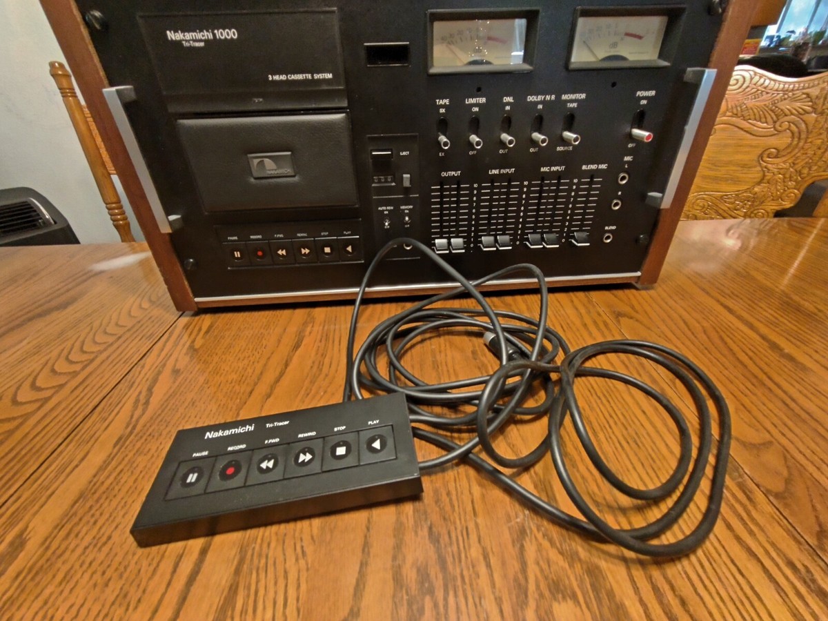 Nakamichi 1000 Tri Tracer | Excellent Condition | eBay