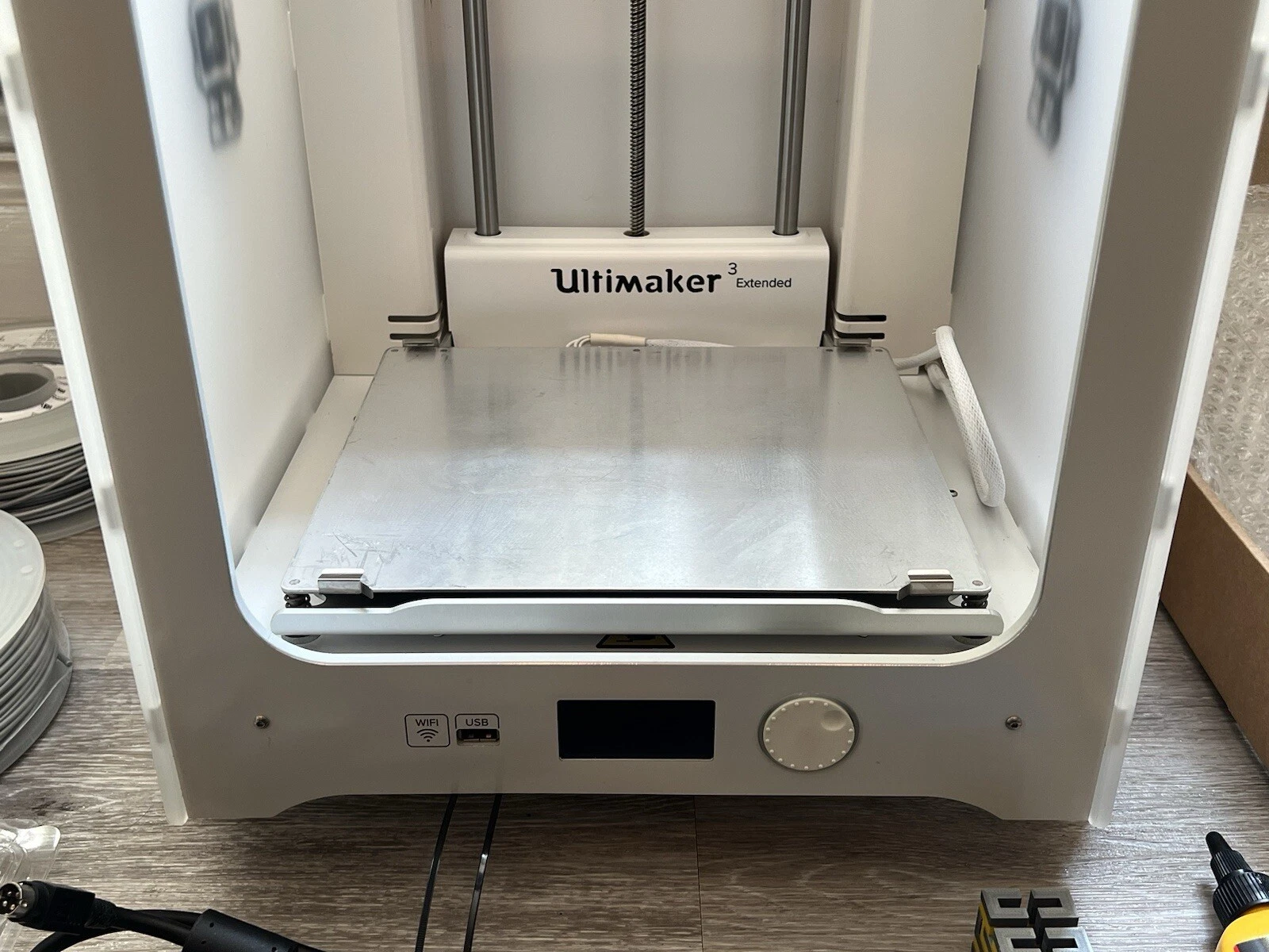 Ultimaker 3 Extended 3D Printer - Glass Bed New Filament & More Refurbed INC VAT 8