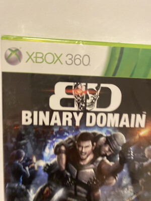Binary Domain (Microsoft Xbox 360, 2012) Brand New Factory Sealed