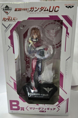 Gundam UC Unicorn Marida Cruz Figure Doll Box Banpresto Ichiban Kuji B Used F/S