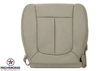 11-14 Ford F150 Lariat SuperCrew-Driver Bottom PERFORATED Leather Seat Cover Tan