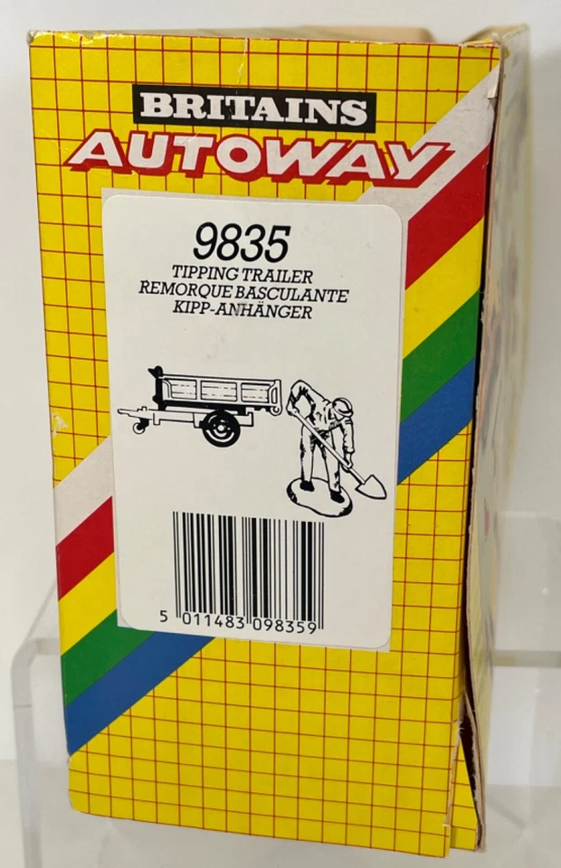 BRITAINS AUTOWAY TIPPING TRAILER #9835 (1983) - Image 4 of 4