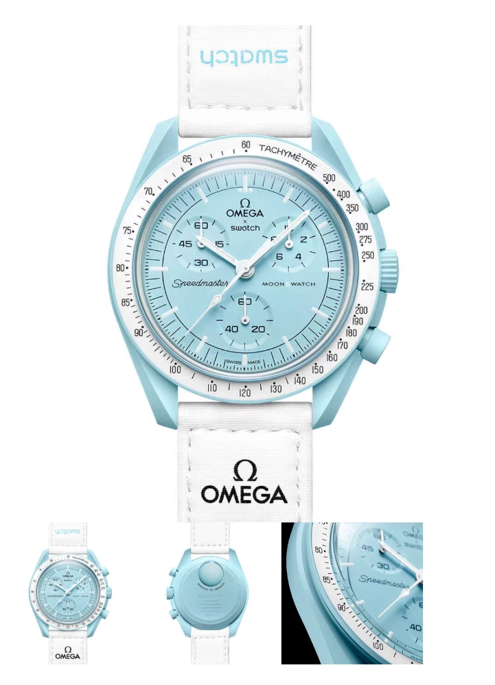 NEW omega x swatch bioceramic moonswatch 11 type India | Ubuy