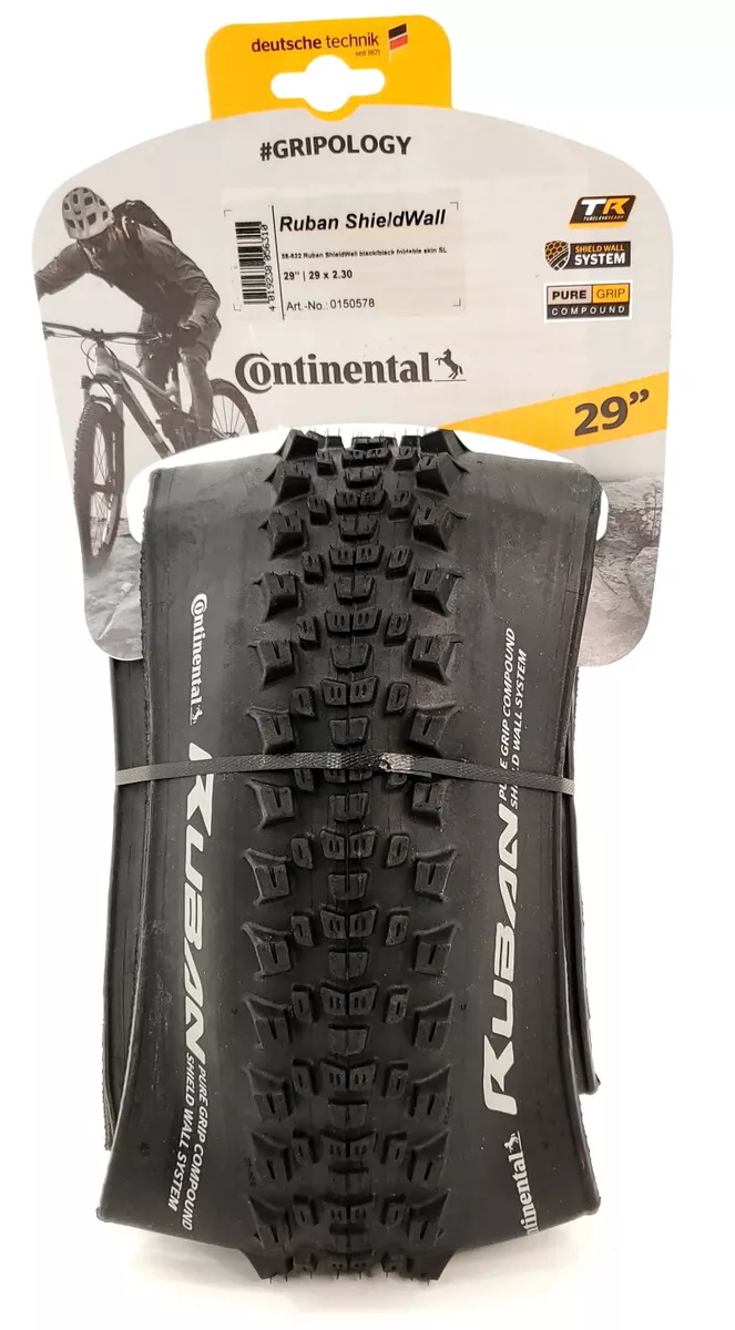 Continental Ruban ShieldWall Tubeless Ready Mountain Bike Tire 29 x 2.30