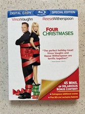 Four Christmases - Blu-ray Disc - with Slipcase - Very Good - D8