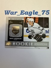 21-22 UD Series 1 Hockey Rookie Retrospective RR-3 Mikey Anderson🦅