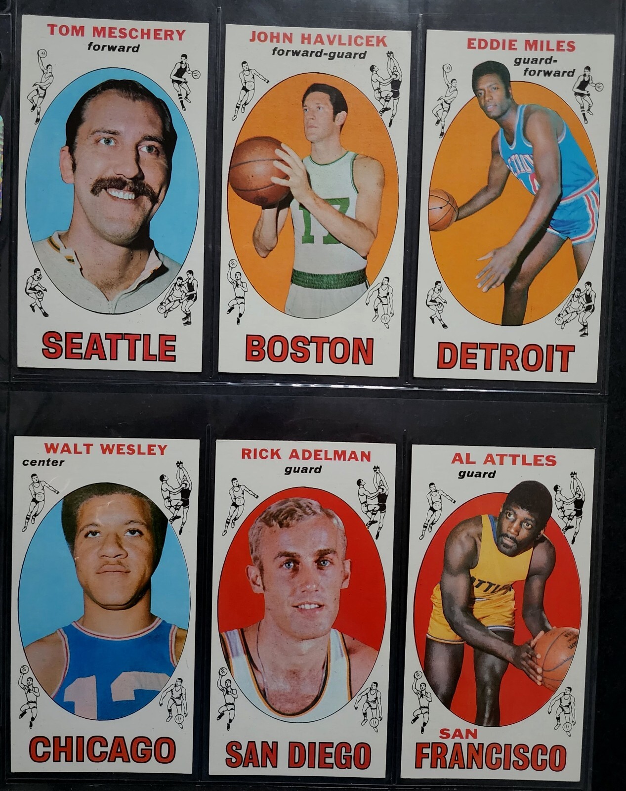 1969-70 Topps Basketball Set (1 - 99) ..  EX+ MT - Lew Alcindor Rookie PSA EX 5 view 16