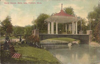 Detroit, MICHIGAN - Belle Isle - Band Stand