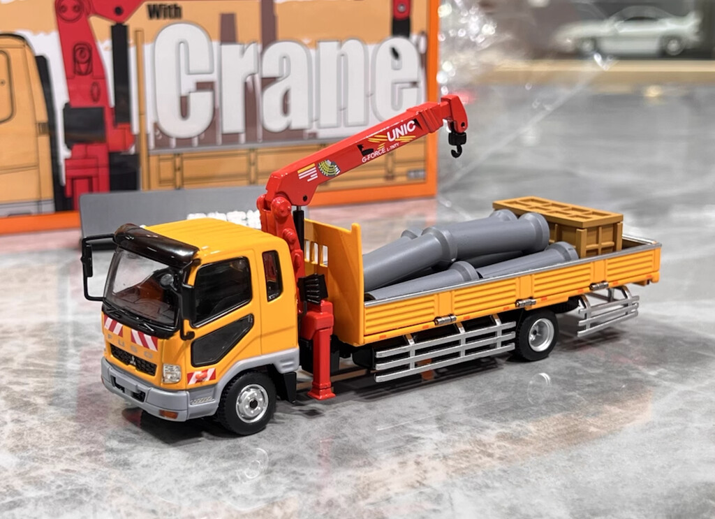【GCD】1/64FUSO FIGHTER1024トラックUNICクレーン付 GCD】1/64FUSO FIGHTER1024トラックUNICクレーン付 - メルカリ
