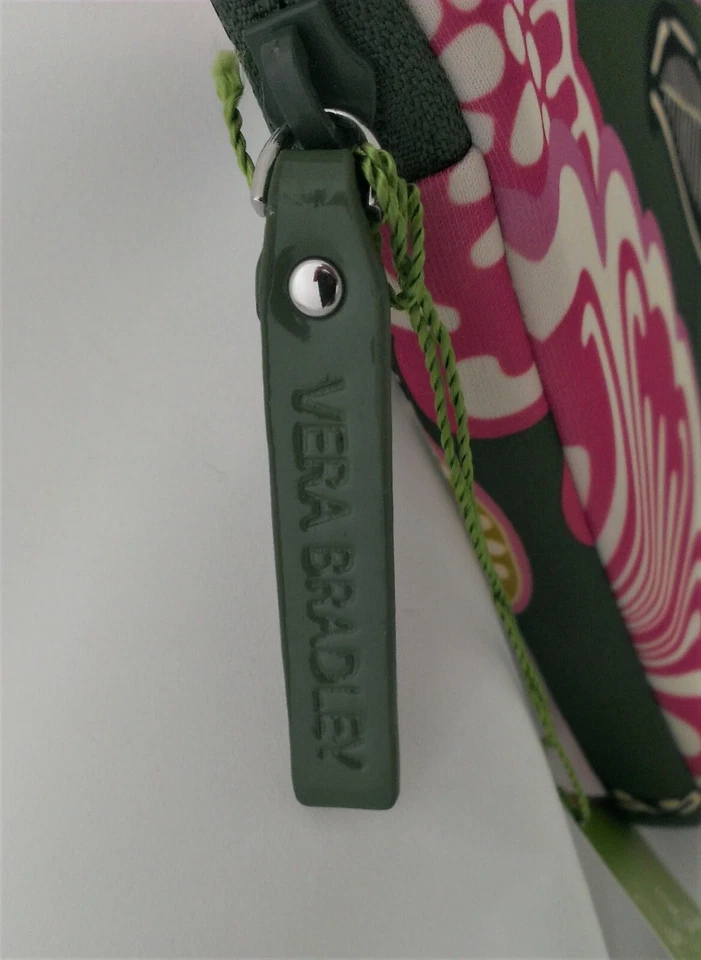 Vera Bradley Olivia Pink Neoprene Tablet eReader Sleeve 10x8 Padded Zipper L31 - Image 4 of 4