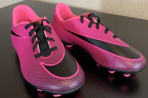 Nike Talla 5Y Di II FG Junior Botines De Fútbol Rosa Negro 844442-600 Nuevo  | eBay