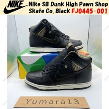 Nike SB Dunk High Pawn Shop Skate Co. Negro FJ0445-001 Para hombres Talla