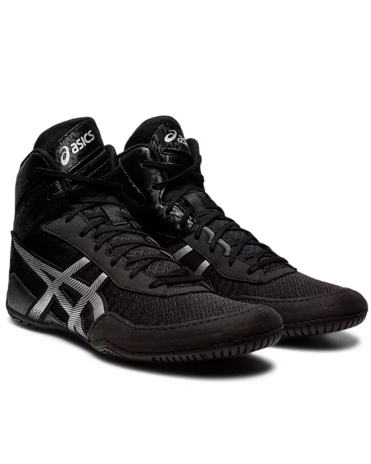 Asics Matcontrol 3 Wrestling Shoe Black Pure Silver 1081A053-001