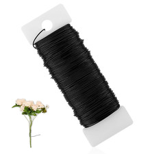 Floral Wire - 38 Yards, 114 Ft, 22 Gauge Flexible Wire for Crafts, DIY Wreaths,