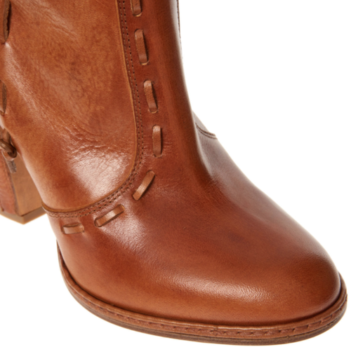 MAISON MARTIN MARGIELA Tall Leather Boots With Leather Stitch Detail -UK 7/EU 40 - Picture 3 of 9