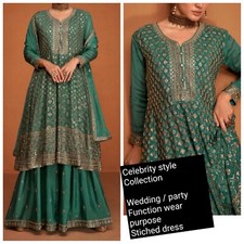 Indian Lengha Suit with Sharara- Available in two colors