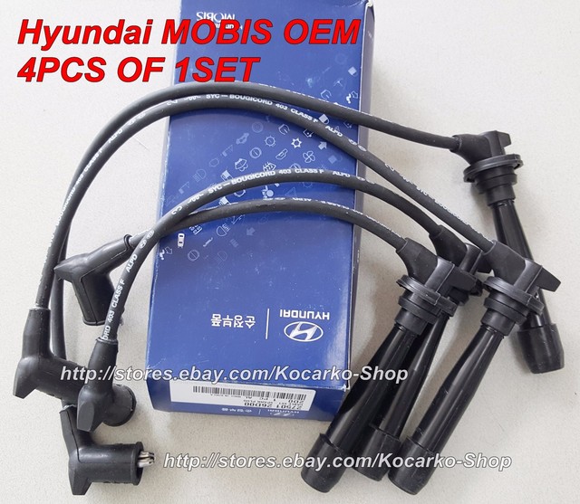 OEM Spark Plug Cable Set Hyundai KIA Vehicles 1.4L 15.L 1.6L