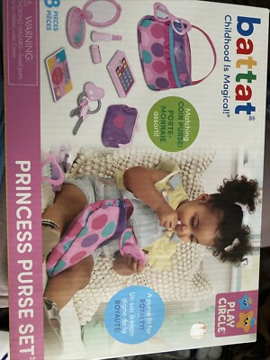 Play Circle by Battat   Princess Purse Style Set   Pretend Play Multicolor H