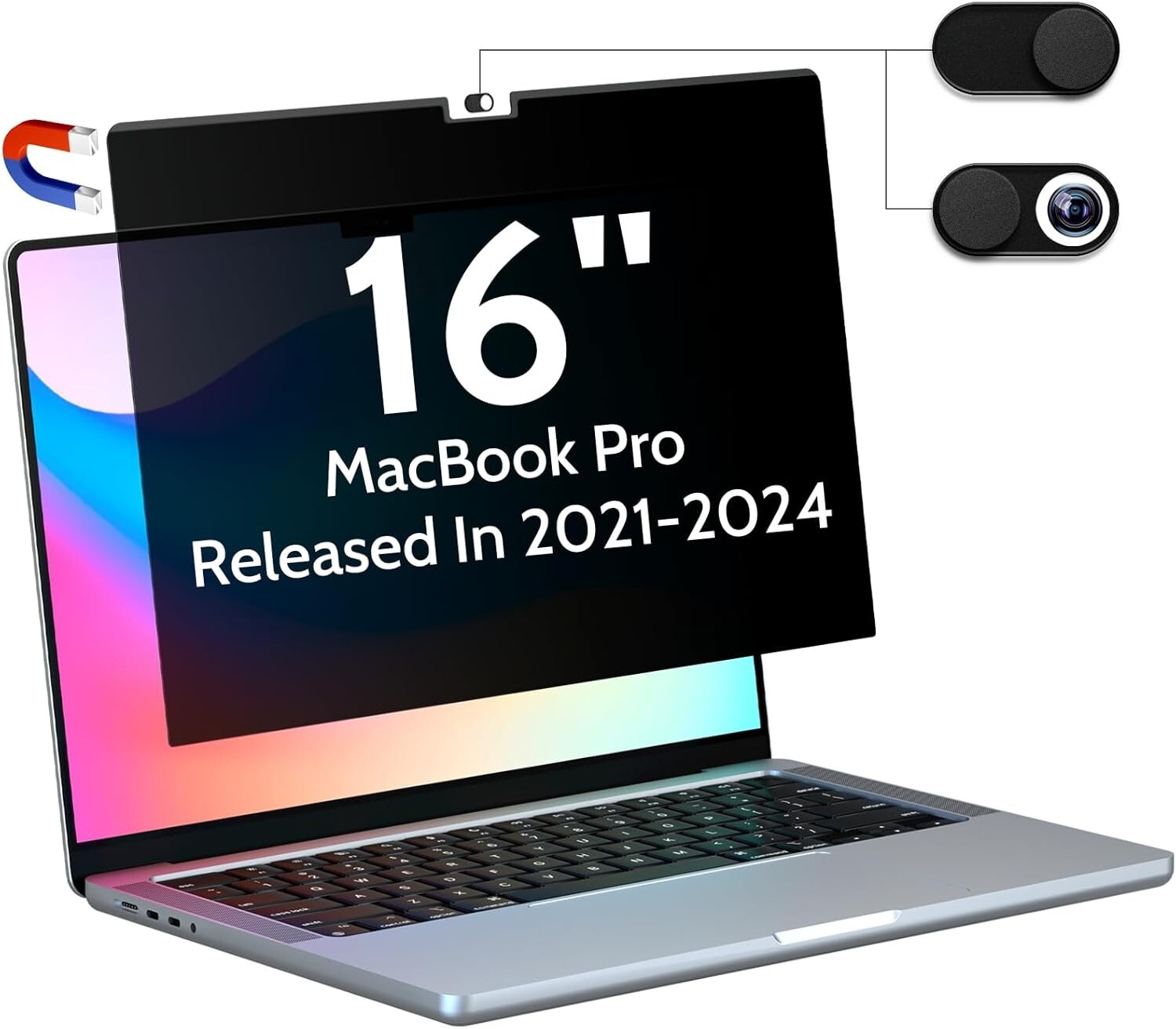 Magnetic Privacy Screen for Macbook Pro 16.2