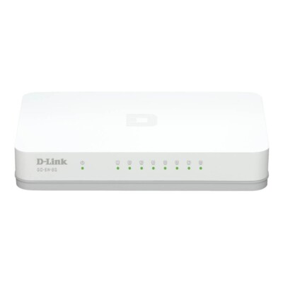 D-Link GO-SW-8G 8-Port Gigabit Easy Desktop Switch
