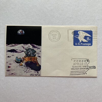 Apollo 17 Final Apollo Mission Lunar Landing 12-11-72