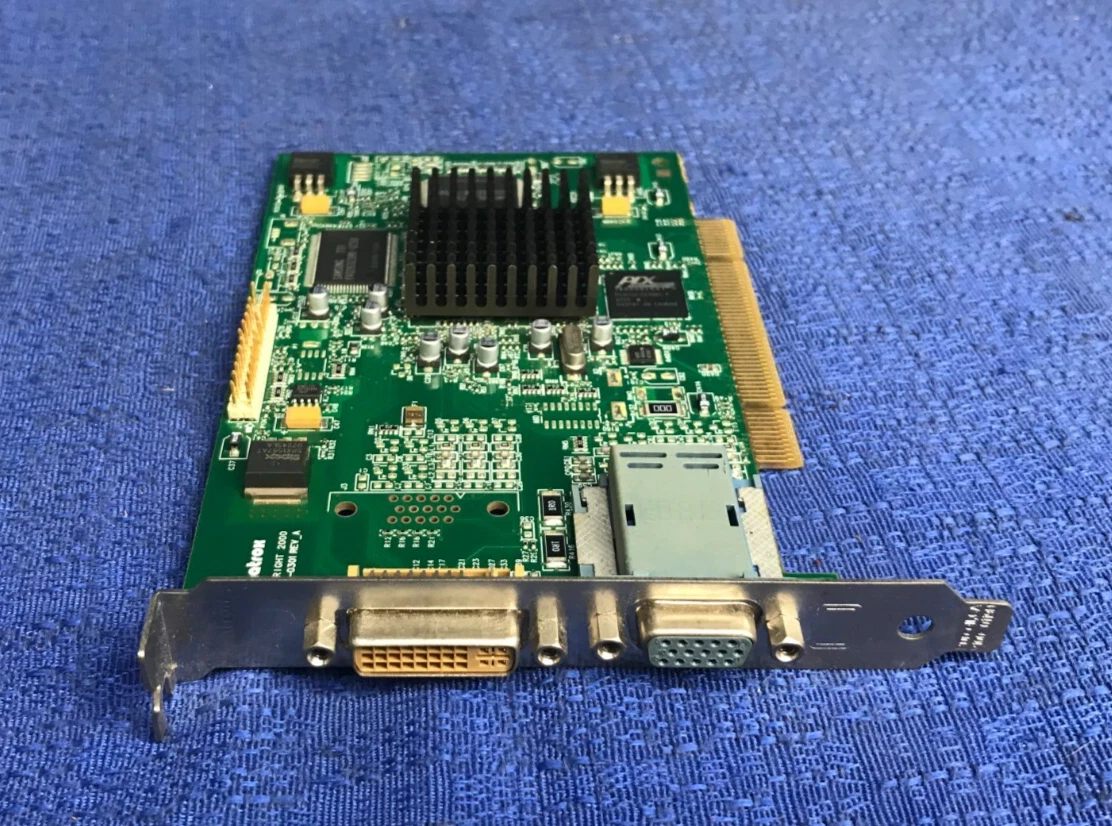 Carte Graphique Matrox P650 Dual Head PCI, 64 Mo – Occasion