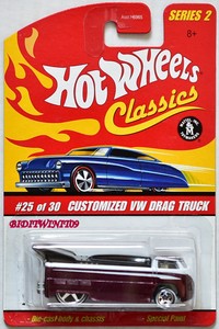 vw drag truck hot wheels
