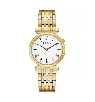 Bulova Women's Gold Tone Stainless Steel Watch - 97L161
