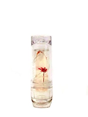 Blossom Crystal Lip Balm Red Flower .3 oz