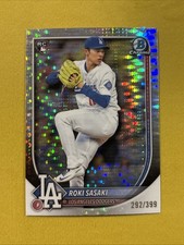 2025 Bowman Chrome - Roki Sasaki #12 Pulsar Refractor /399 (RC)