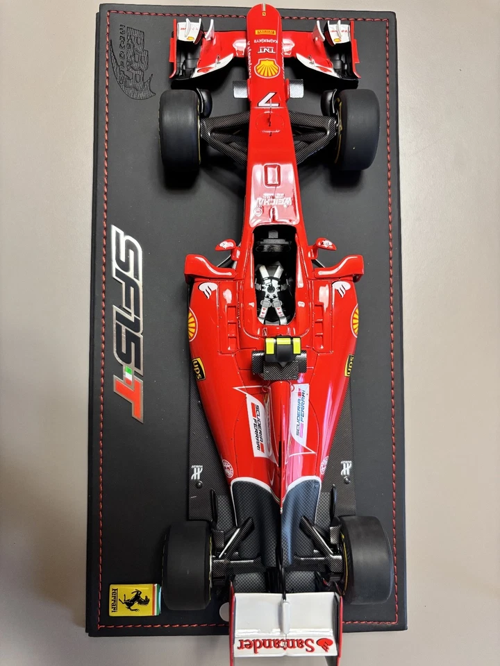BBR 1/18 FERRARI SF15-T  1/18 #7 Kimi Raikkonen Limited Edition 001/100 Pz - Immagine 2 di 4