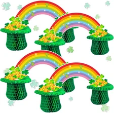 Jenaai 4 Pcs St Patricks Day Decorations for Table St. Patrick's Day... 