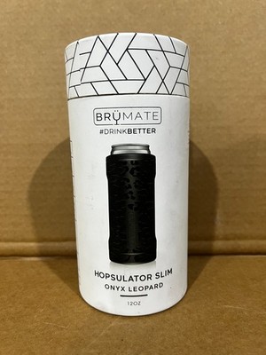 BruMate Hopsulator Slim 12 oz Onyx Leopard 6044687