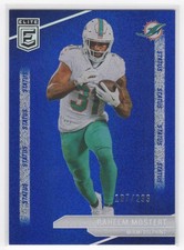 #37 Raheem Mostert 2024 Donruss Elite Status Sparkle 107/299 Miami Dolphins