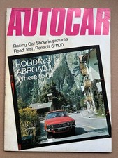 RENAULT 6/1100 (1971) AUTOCAR MAGAZINE JANUARY 14 1971 - Renault 6/1100 road tes