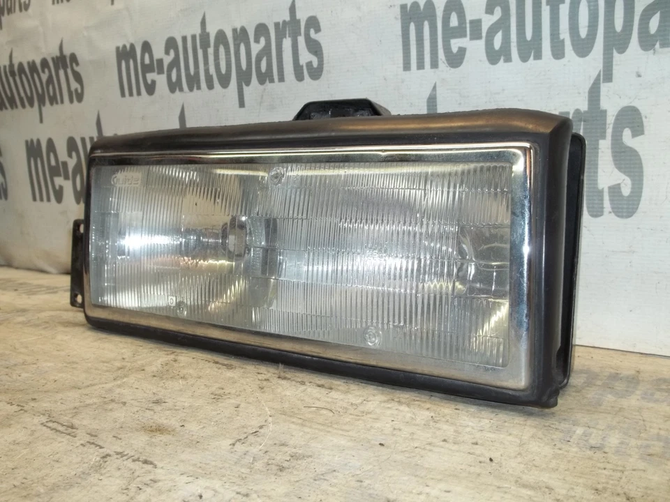89-90 Cadillac Deville Fleetwood Faro Izquierdo Luz Faro Lámpara OEM Foto 3 de 4