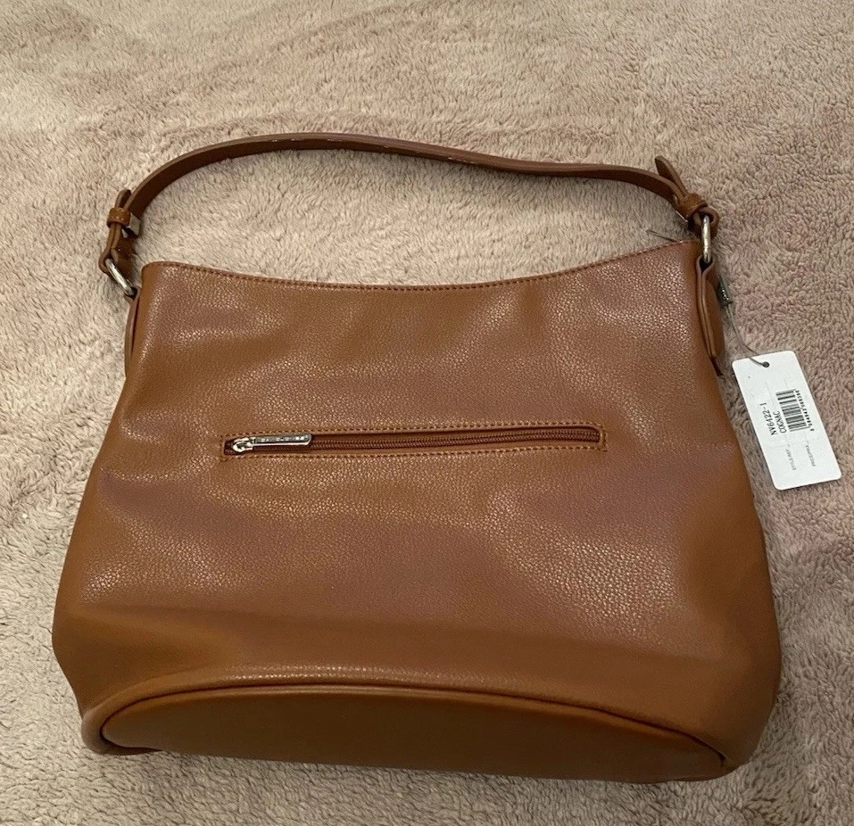 Brown Hand Bag With Detachable Shoulder Strap Designer Bag David Jones - Image 3 of 4