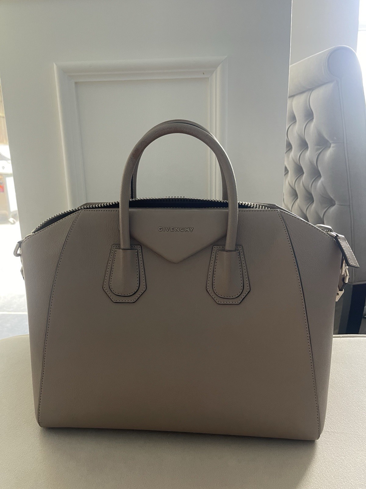 Givenchy Antigona Taupe Medium Bag