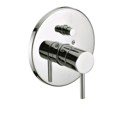 #ad New Dawn Chrome Single Handle Pressure Balance Diverter Valve Trim Kit $59.99