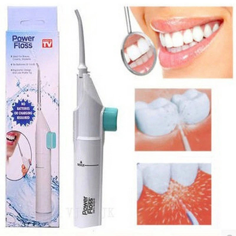 Dental Air Power Flosser - Oral Water Jet Seen on TV Braces Tooth Pick