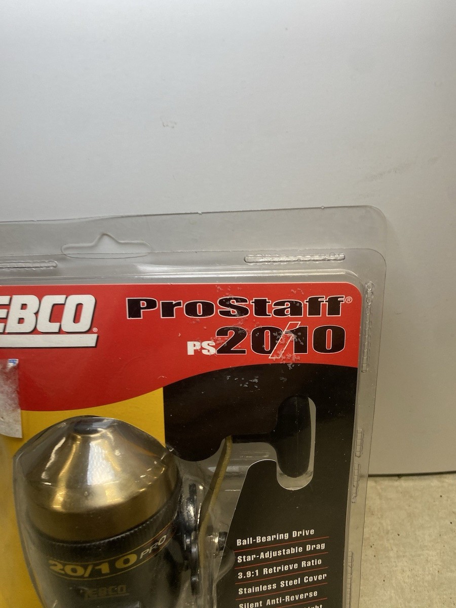 New Old Stock Zebco Prostaff PS 20/10 Fishing Reel. Ball Bearing