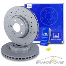 ATE 2x BREMSSCHEIBE Ø318 SATZ VORNE FÜR MERCEDES C-KLASSE W205 S205 A205 C205