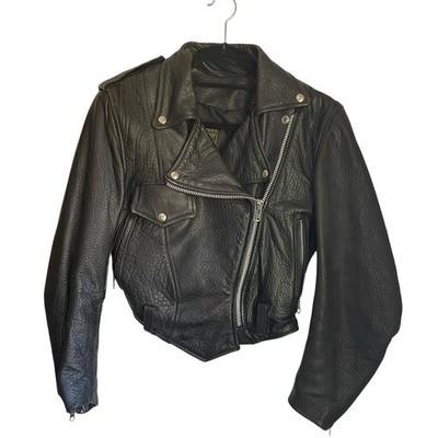 Vintage Genuine Leather 80 s Vanson Jacket Women s 6 Excellent Used Condition