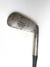 Antique Tom Stewart St Andrews Mashie Hickory Wood Shaft Vintage Golf Club