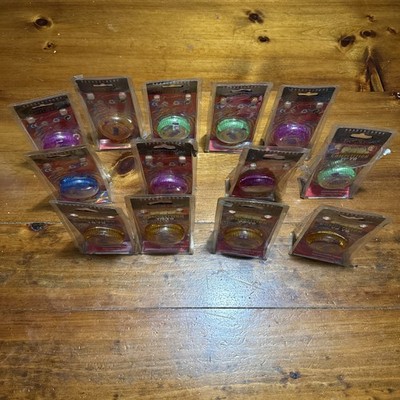 Vintage Sports Game Pro Competition Yo-Yo Yellow Blue Gold Lot Of 13