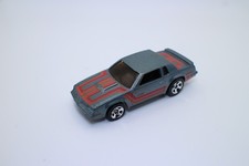 Hot Wheels 1984 Hurst Olds Metalflake Gray Red Striped Target Retro Loose 164