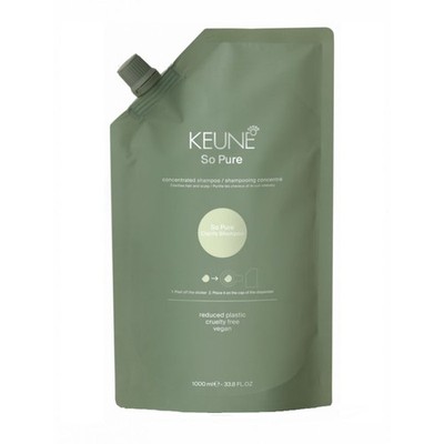 KEUNE So Pure Clarify Shampoo Nachfüllpack 1000ml für Tiefenreinigung
