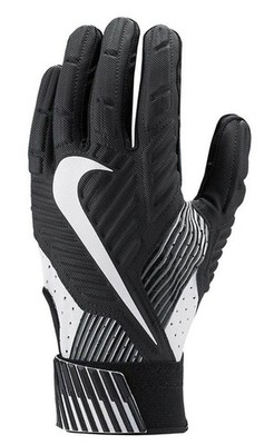 NIKE D Tack 5 Black White Padded Lineman Football Gloves NEW Mens 3XL XXXL