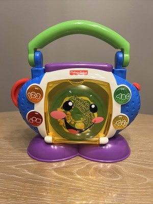 2008 Fisher Price Mattel Laugh and Learn Sing With Me CD Player w