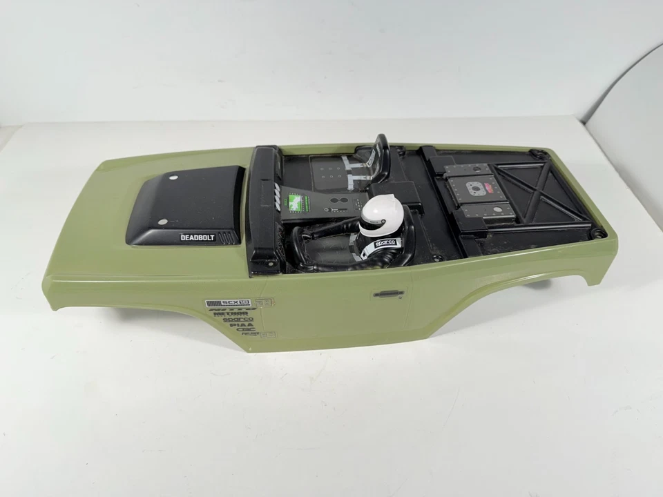 Axial SCX10 Deadbolt Crawler Body SIN jaula antivuelco escala 1/10 escalador sobre orugas Foto 4 de 4